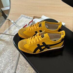 😊🎨Onitsuka Tiger Mexico 66 Kill Bill Sneakers🟡